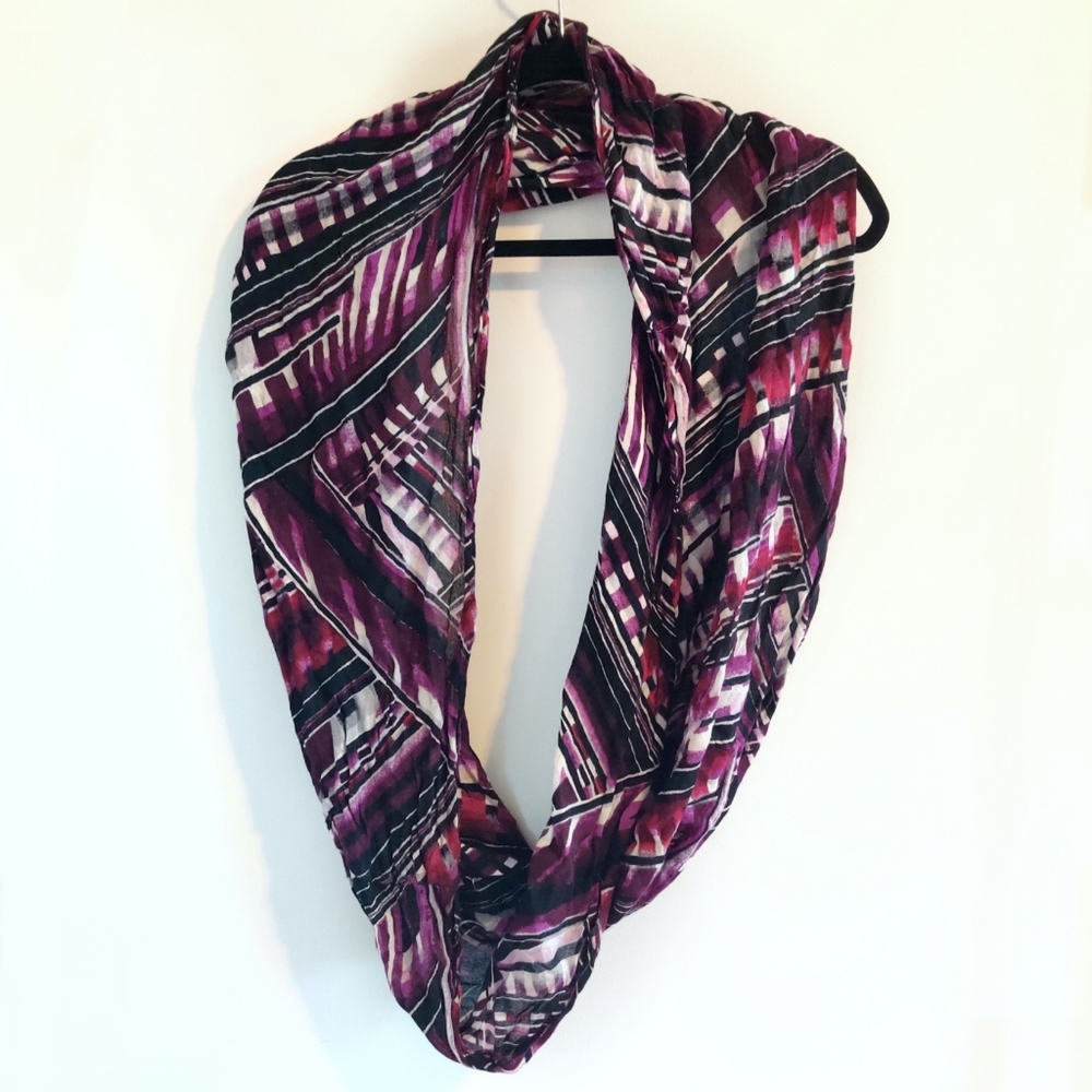 Light Multicolored Infinity Scarf